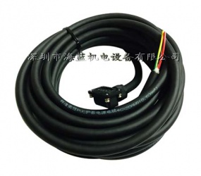 三菱電機(jī)電源線MR-PWS1CBL5M-A1-L，三菱MR-JE，MR-J4,MR-J3系列電機(jī)專用