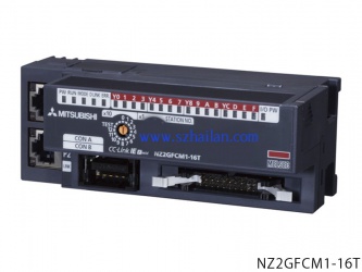 NZ2GFCM1-16D |16點(diǎn) DC24V（漏型）輸入，遠(yuǎn)程模塊、MIL連接器、1線式