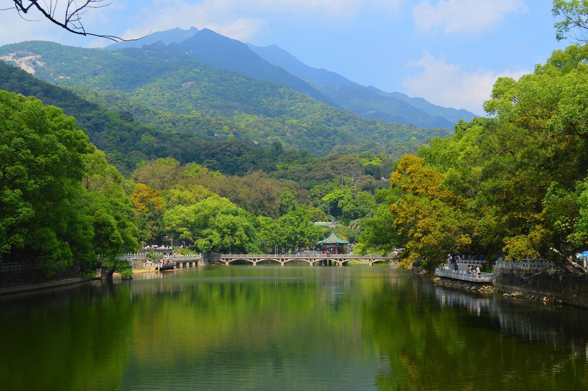 海藍(lán)機電羅浮山游玩